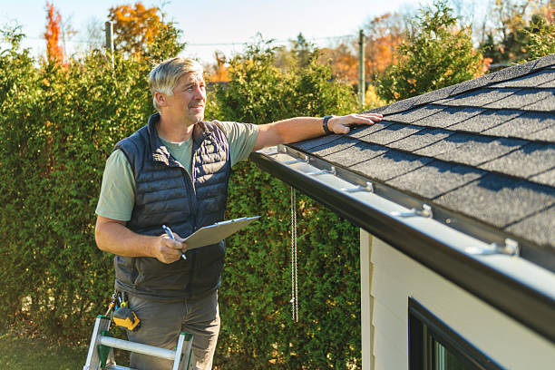 Professional Roof Replacement technician working in Merit, TX